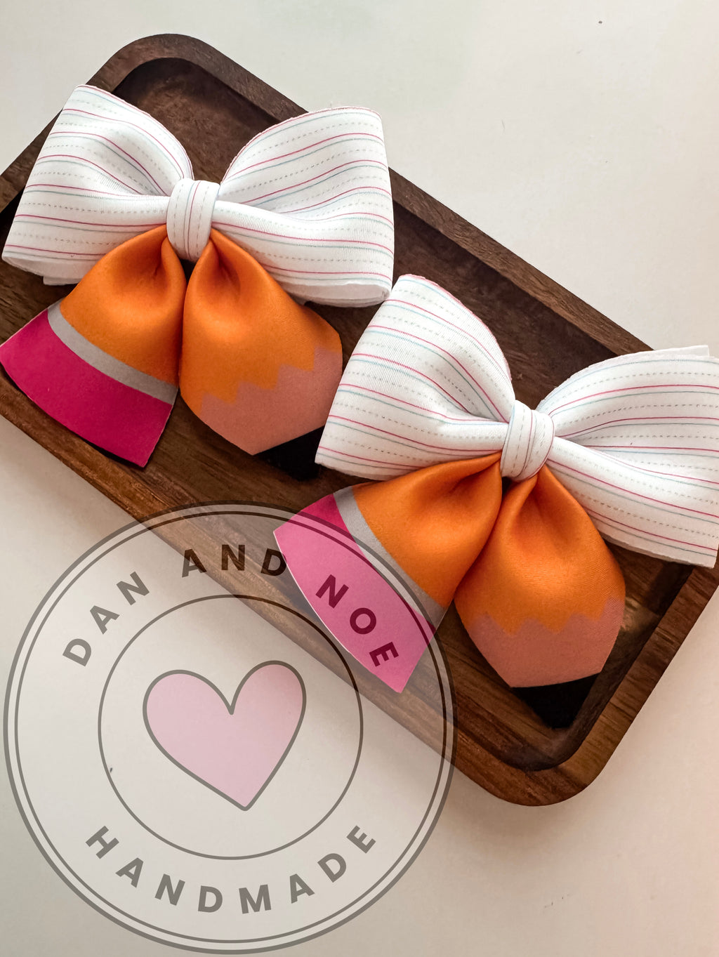 Notebook Pencil Bow