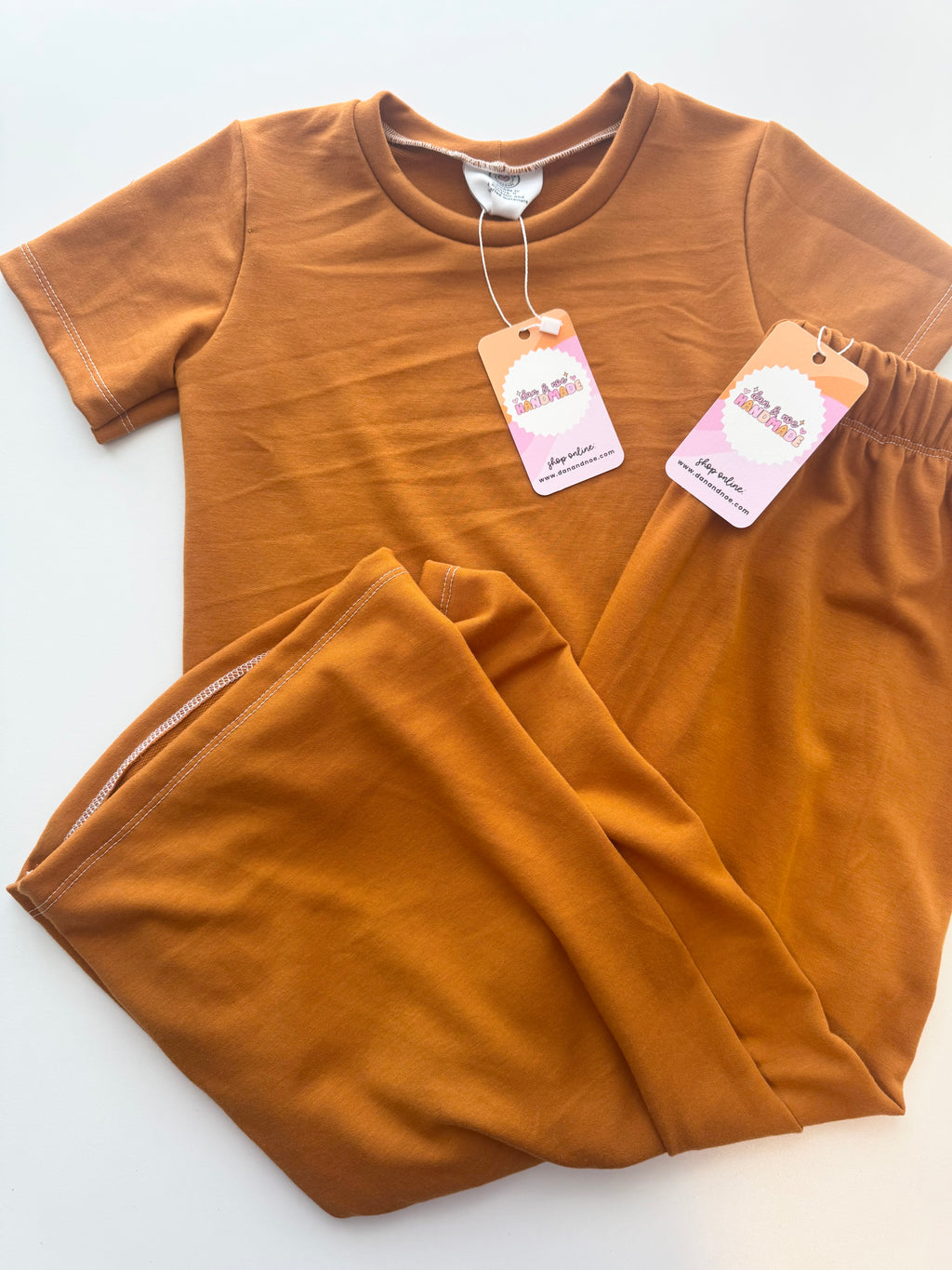 RTS 6 • Butterscotch Classic Tee and Breezy Pants